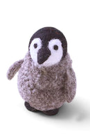 Pachamama Poppy The Penguin Felted Ornament With Knitted Accessories