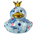 Pomme Pidou 'Ducky' Duck Shaped Ceramic Money Box Piggy Bank, 18cm, gift boxed