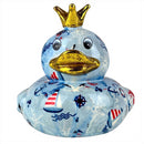 Pomme Pidou 'Ducky' Duck Shaped Ceramic Money Box Piggy Bank, 18cm, gift boxed