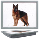 German Shepherd Laptray Leonardo hard top padded Lap Tray  Alsatian lover gift