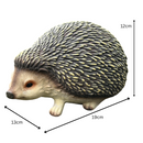 Cute Hedgehog figurine home or garden ornament decoration, length 19cm, gift boxed