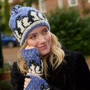 Pachamama 'Huddle Of Penguins' Chunky Knit Wool Bobble Beanie Hat