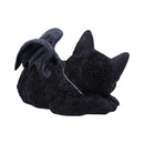 Black Cat With Bat Wings Figurine, 18cm