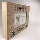 Labrador picture frame wooden box style 6x4" photo holder novelty dog lover gift