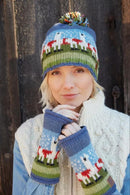 Pachamama Herd Of Llama Bobble Beanie