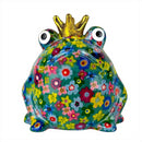 Pomme Pidou 'Freddy' Frog Shaped Ceramic Money Box, 14cm, gift boxed