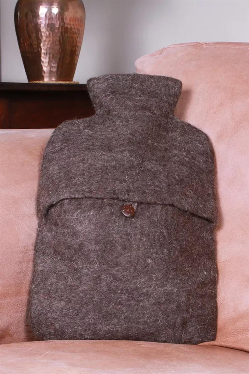 Pachamama Hand Felted Highland Cow Hot Water Bottle