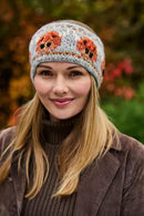Pachamama Highland Cow Headband Chunky Knit Merino Wool
