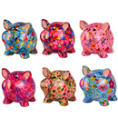 Pomme Pidou 'Rosie' Traditional Pig Shaped Ceramic Money Box Piggy Bank