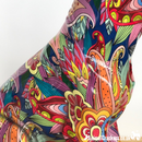 FACTORY SECONDS - HALF PRICE!  Large 32cm GROOVY ART colourful Boston Terrier French Bulldog style ornament figurine