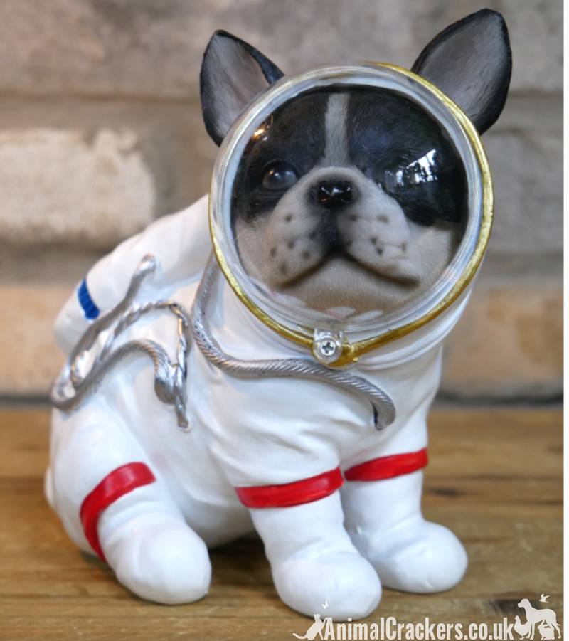 French Bulldog in Astronaut Space Suit ornament decoration, novelty Frenchie lover gift