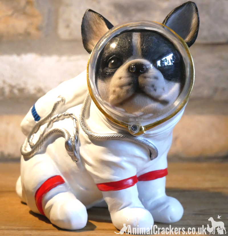 French Bulldog in Astronaut Space Suit ornament decoration, novelty Frenchie lover gift