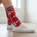 Shih Tzu Socks, women's one size, soft cotton mix, vibrant colours