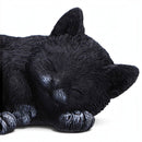 'Feline Dream' Sleeping Black Cat Figurine Ornament, Decoration Or Memorial