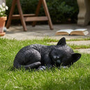 'Feline Dream' Sleeping Black Cat Figurine Ornament, Decoration Or Memorial