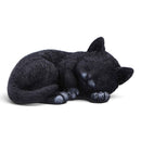 'Feline Dream' Sleeping Black Cat Figurine Ornament, Decoration Or Memorial