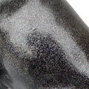 Boston Terrier Dog Figurine, Large 32cm high, Black with Silver Sparkle Finish