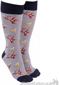 Novelty Monkey socks for Men or Women, One Size, great stocking filler animal lover gift