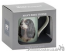'A House is Not a Home Without a Cavalier King Charles Spaniel' design china Mug by Leonardo, in presentation gift box