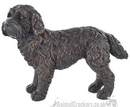 Large Cockapoo Bronze effect ornament figurine sculpture, Doodle Dog lover gift