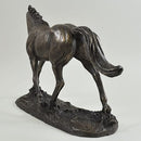 'Elegance' by Harriet Glen cold cast bronze horse figurine sculpture