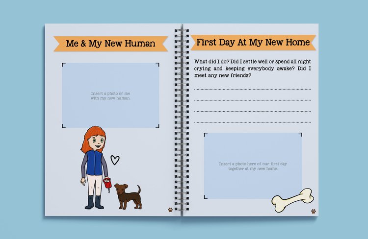 Miss George’s My New Puppy Book special memories keepsake Dog lover gift