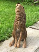 Vivid Arts Realistic Moongazing Hare ornament, large 35cm high great quality lifelike figurine