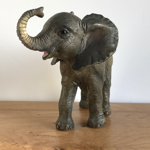 Elephant Calf ornament figurine quality Leonardo range elephant lover gift boxed