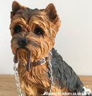 Yorkshire Terrier Yorkie Leonardo large Walkies ornament figurine gift boxed