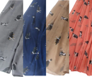 Border Collie design ladies Scarf Sarong, quality cotton mix fabric, great Sheepdog lover gift