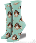 Women's Socksmith Hound Dog design socks, one size, quality fabric