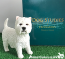 West Highland Terrier 'Westie' figurine ornament quality Leonardo, gift boxed
