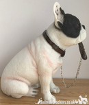 French Bulldog Frenchie ornament lifelike Leonardo figurine, 18cm. Gift boxed