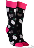 Novelty Sheep design socks from 'Sock Society' Men or Women, One Size, great Sheep lover gift stocking filler