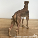Brindle Greyhound ornament sculpture statue lifelike Leonardo figurine, boxed