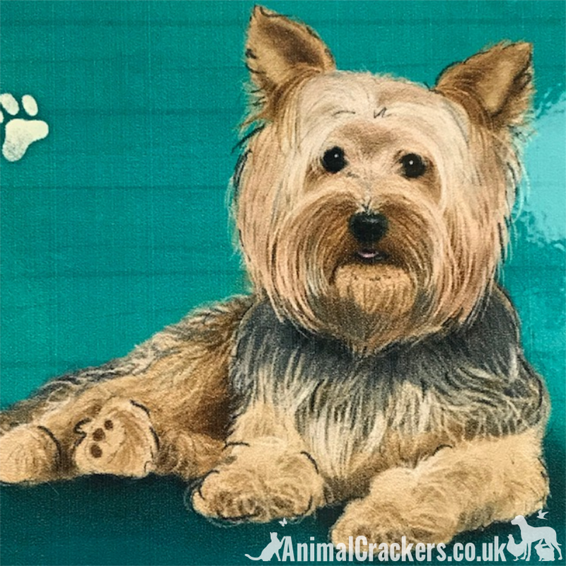 20cm metal Yorkshire Terrier Yorkie lover breed character hanging sign plaque