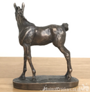 Adorable Foal ornament in Cold cast Bronze by David Geenty, quality horse lover gift
