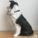 Large Border Collie Sheepdog Lassie ornament sculpture figurine Leonardo, boxed