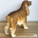Golden Brown Cocker Spaniel ornament sculpture figurine Leonardo, dog lover Gift, boxed