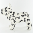 Pomme Pidou 'Jack' the French Bulldog ceramic money box, Black & White in a choice of 3 designs