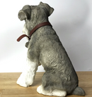 Extra large 24cm Schnauzer figurine by Leonardo, gift boxed