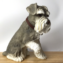 Extra large 24cm Schnauzer figurine by Leonardo, gift boxed