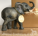 Elephant Calf ornament figurine quality Leonardo range elephant lover gift boxed
