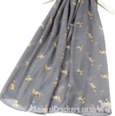 Ladies lightweight Labrador Scarf Sarong in choice of colours