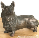 Beauchamp Bronze Corgi lover gift sculpture ornament statue figurine collectable