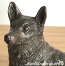 Beauchamp Bronze Corgi lover gift sculpture ornament statue figurine collectable