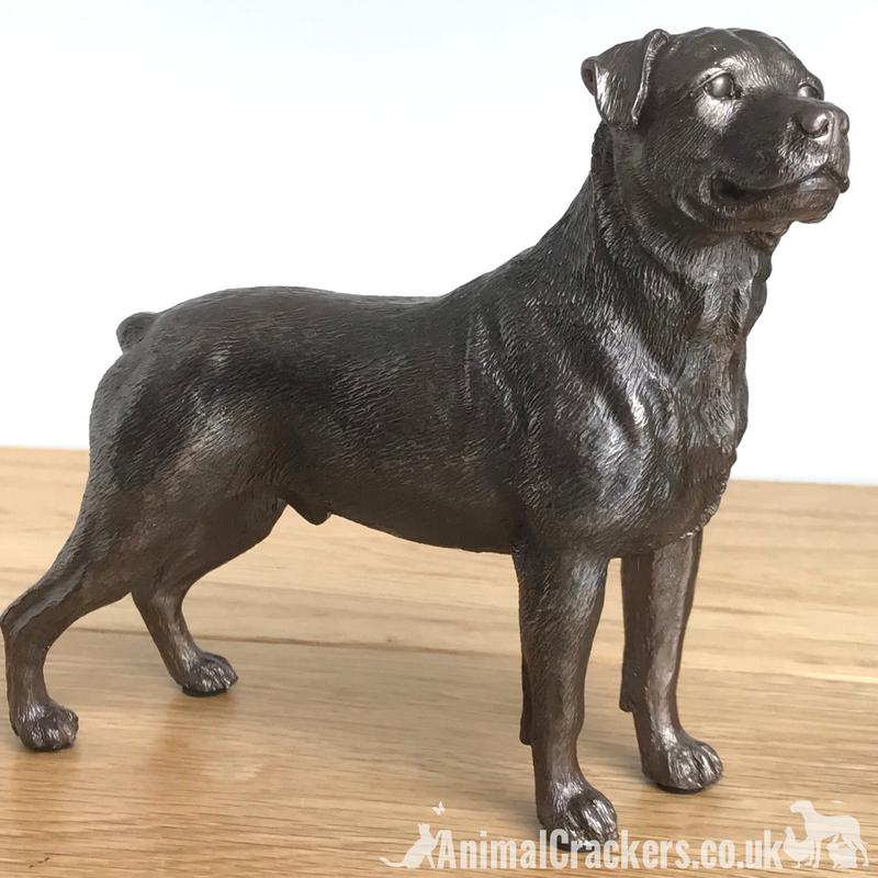 Beauchamp Bronze Rottweiler sculpture ornament figurine statue collectable gift