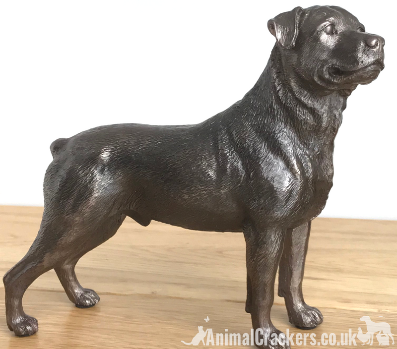 Beauchamp Bronze Rottweiler sculpture ornament figurine statue collectable gift