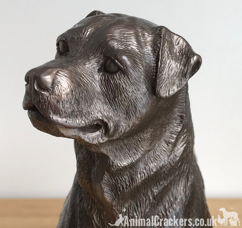 Beauchamp Bronze Rottweiler sculpture ornament figurine statue collectable gift