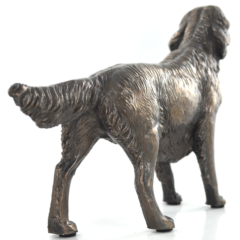Beauchamp Bronze Retriever figurine in cold cast bronze